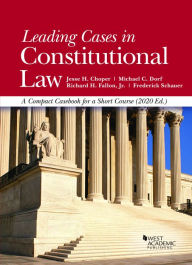 Ebook in english download Leading Cases in Constitutional Law, A Compact Casebook for a Short Course, 2020 / Edition 2020