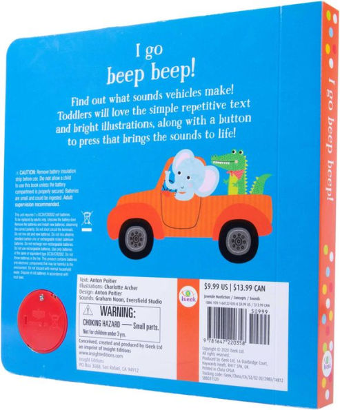 I Go...Beep Beep (Sound Book)