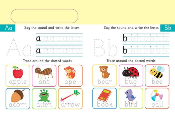 Let's Learn: First Alphabet Skills (Write and Wipe)