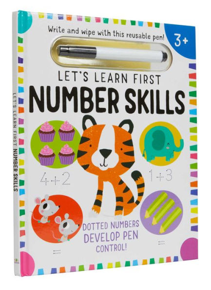Let's Learn: First Number Skills (Write and Wipe)