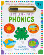 Let's Learn: First Phonics: (Early Reading Skills, Letter Writing Workbook, Pen Control, Write and Wipe)