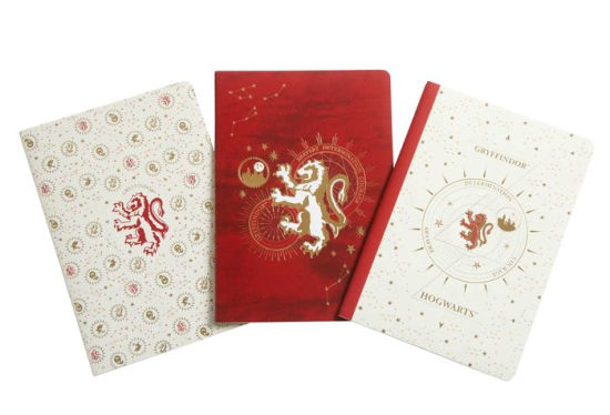 Harry Potter Gryffindor Constellation Sewn Notebook Collection Set Of 3 By Insight Editions Paperback Barnes Noble