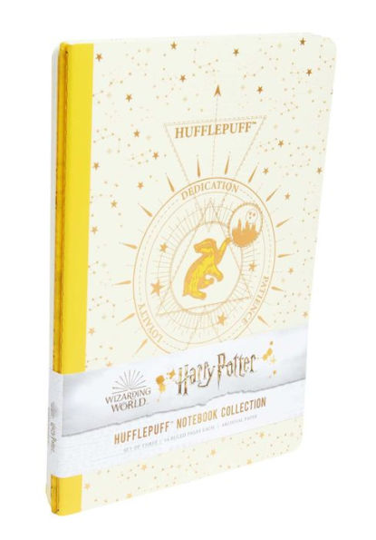 Harry Potter: Hufflepuff Constellation Sewn Notebook Collection (Set of 3)