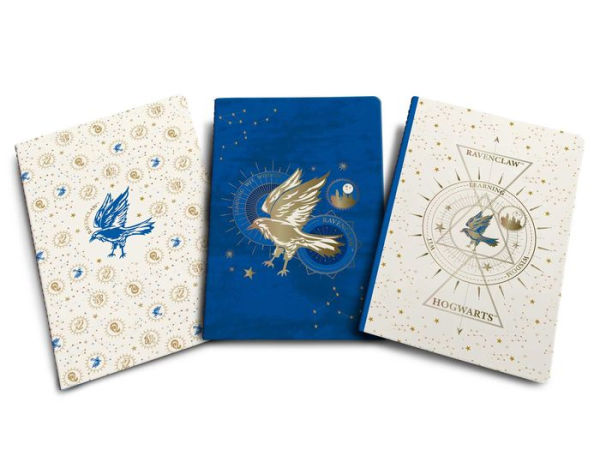 Harry Potter: Ravenclaw Constellation Sewn Notebook Collection (Set of 3)