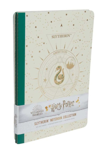 Harry Potter: Slytherin Constellation Sewn Notebook Collection (Set of ...