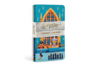 Harry Potter: Exploring Hogwarts Sewn Notebook Collection (Set of 3)