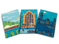 Alternative view 2 of Harry Potter: Exploring Hogwarts Sewn Notebook Collection (Set of 3)