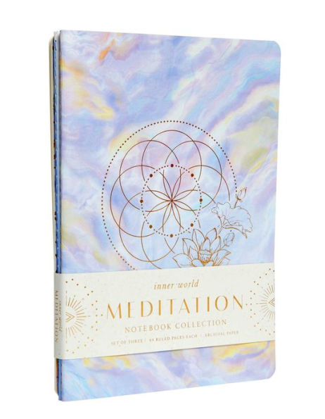 Meditation Sewn Notebook Collection (Set of 3)