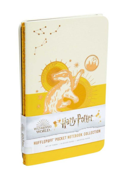 Harry Potter: Hufflepuff Constellation Sewn Pocket Notebook Collection