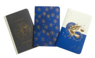 Ebook free download textbook Harry Potter: Ravenclaw Constellation Sewn Pocket Notebook Collection (Set of 3) DJVU