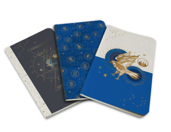 Harry Potter: Ravenclaw Constellation Sewn Pocket Notebook Collection (Set of 3)