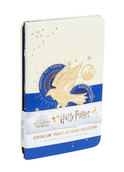 Harry Potter: Ravenclaw Constellation Sewn Pocket Notebook Collection (Set of 3)