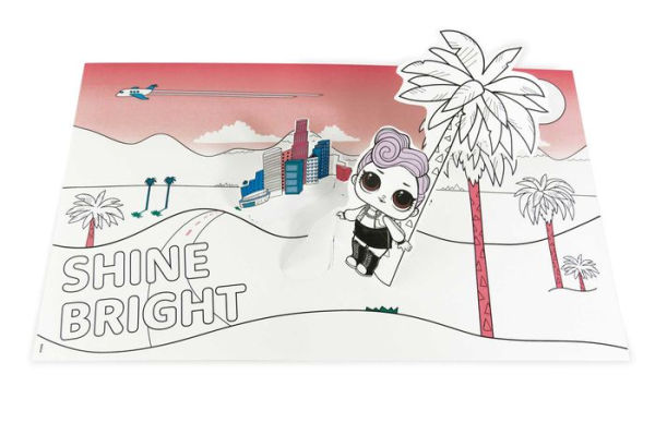 L.O.L. Surprise!: Make Your Own Pop-Up Book: Fashionably Fierce: (LOL Surprise Activity Book, Gifts for Girls Aged 5+, Coloring Book)