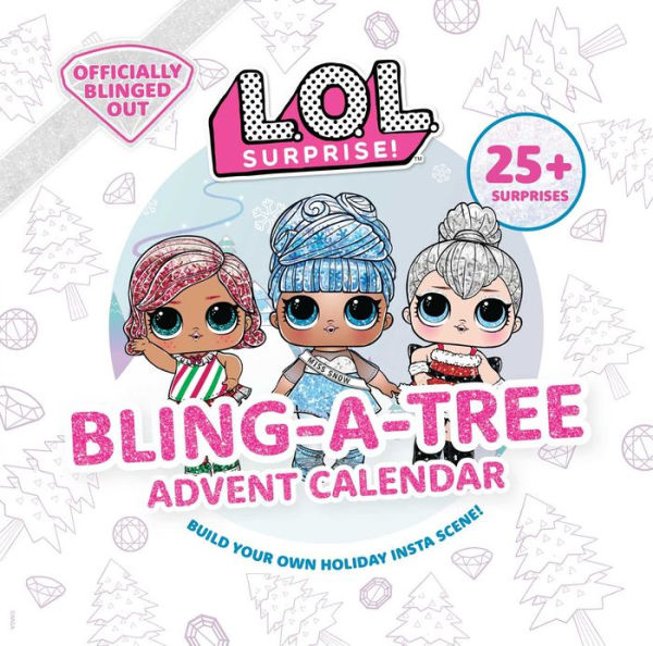 L.O.L. Surprise! Bling-A-Tree Advent Calendar: (LOL Surprise, Trim a Tree, Craft Kit, 25+ Surprises, L.O.L. For Girls Aged 6+)