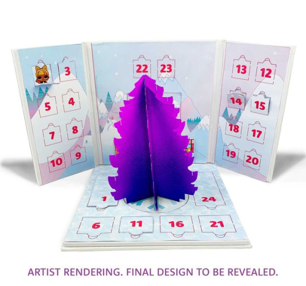 L.O.L. Surprise! Bling-A-Tree Advent Calendar: (LOL Surprise, Trim a Tree, Craft Kit, 25+ Surprises, L.O.L. For Girls Aged 6+)