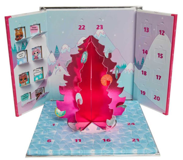 L.O.L. Surprise! Bling-A-Tree Advent Calendar: (LOL Surprise, Trim a Tree, Craft Kit, 25+ Surprises, L.O.L. For Girls Aged 6+)