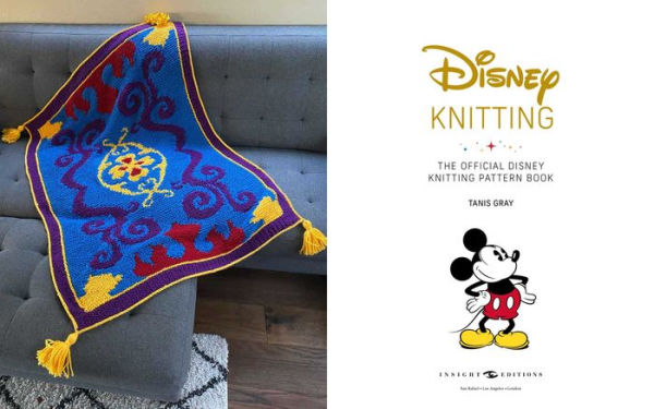Knitting with Disney: 28 Official Patterns Inspired by Mickey Mouse,ï¿½The Little Mermaid, and More! (Disney Craft Books, Knitting Books, Books for Disney Fans)