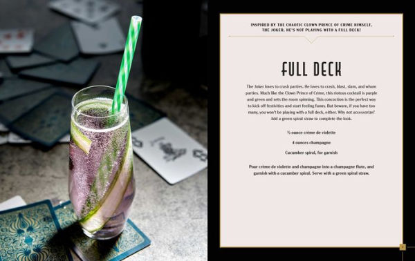 Gotham City Cocktails: Official Handcrafted Food & Drinks From the World of Batman