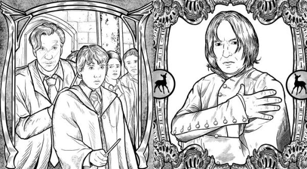 harry potter coloring pages deathly hallows