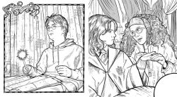 Alternative view 4 of Harry Potter: Coloring Wizardry