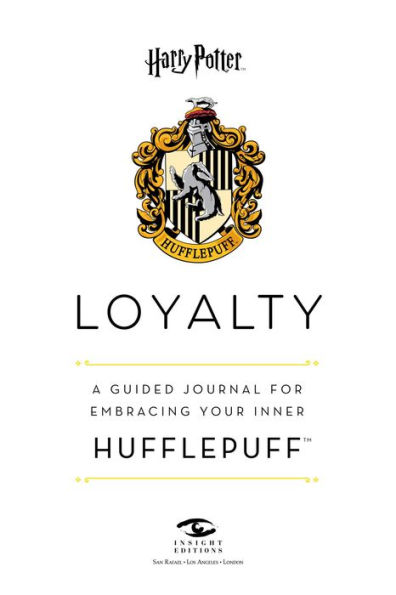 Harry Potter - Loyalty Diary to cultivate your Hufflepuff soul