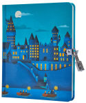 Alternative view 1 of Harry Potter: Hogwarts Castle Glow-in-the-Dark Lock & Key Diary
