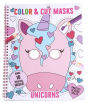 Color & Cut Masks: Unicorns: (Origami For Kids, Art books for kids 4 - 8, Boys and Girls Coloring, Creativity and Fine Motor Skills)