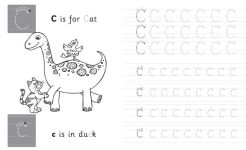 Alternative view 5 of Trace & Learn Handwriting Practice: Dinosaur