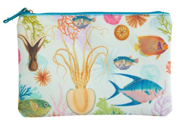 Art of Nature: Under the Sea Accessory Pouch: (Nature Stationery, Pencil Pouch)