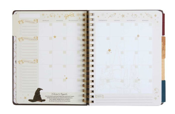 Harry Potter: Hogwarts 12-Month Undated Planner: (Harry Potter School Planner School, Harry Potter Gift, Harry Potter Stationery, Undated Planner)