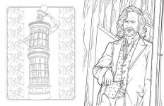 Alternative view 3 of Harry Potter: Gryffindor House Pride: The Official Coloring Book: (Gifts Books for Harry Potter Fans, Adult Coloring Books)
