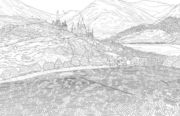 Harry Potter: Hufflepuff House Pride: The Official Coloring Book: (Gifts Books for Harry Potter Fans, Adult Coloring Books)