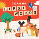 Alternative view 1 of Scrabble: First Words: (Interactive Books for Kids Ages 0+, First Words Board Books for Kids, Educational Board Books for Kids)