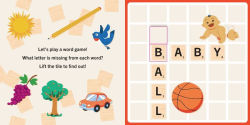 Alternative view 5 of Scrabble: First Words: (Interactive Books for Kids Ages 0+, First Words Board Books for Kids, Educational Board Books for Kids)