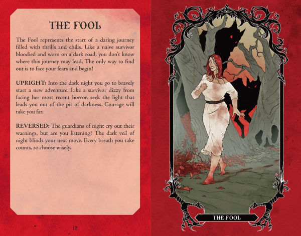 Horror Tarot Deck and Guidebook