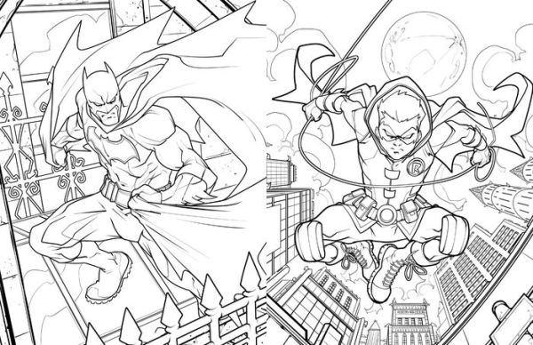 Batman Coloring Book for Kids: Great Coloring Pages For Batman fans with  100 coloring pages (Paperback), Blue Willow Bookshop