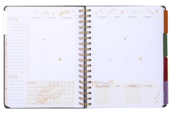 Harry Potter: Floral Fantasy 12-Month Undated Planner: (Harry Potter School Planner School, Harry Potter Gift, Harry Potter Stationery, Undated Planner)