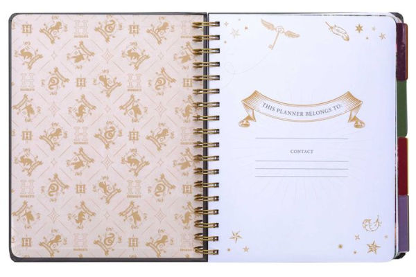 Harry Potter: Floral Fantasy 12-Month Undated Planner: (Harry Potter School Planner School, Harry Potter Gift, Harry Potter Stationery, Undated Planner)
