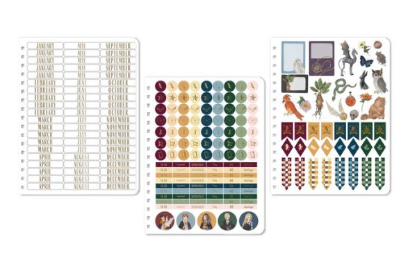 Harry Potter: Floral Fantasy 12-Month Undated Planner: (Harry Potter School Planner School, Harry Potter Gift, Harry Potter Stationery, Undated Planner)