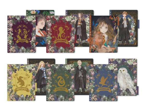 Harry Potter: Floral Fantasy 12-Month Undated Planner: (Harry Potter School Planner School, Harry Potter Gift, Harry Potter Stationery, Undated Planner)