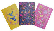 Title: Pollinators Sewn Notebook Collection (Set of 3), Author: Insights