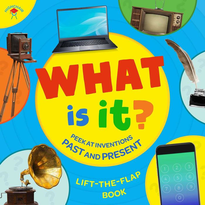 What Is It? (Highchair U): (Educational Board Books for Toddlers, Lift-the-Flap Board Book)