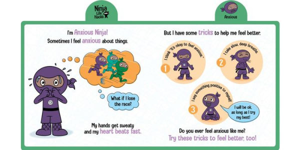 Ninja Life Hacks: Ninjas Have Feelings: (Emotions Books for Kids, Feelings Board Books, Kids)