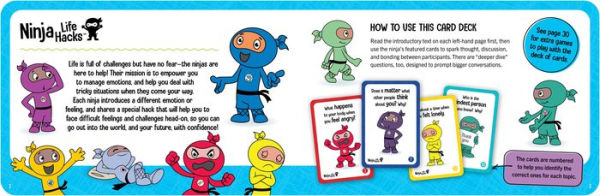 Ninja Life Hacks: Let's Talk Conversation Cards: (Children's Daily Activities Books, Children's Card Games Books, Children's Self-Esteem Books, Social Skills Activities for Kids)