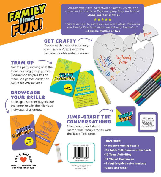 Family Time Fun: Fun Games and Activities the Whole Family Can Do