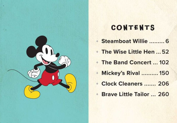 Disney: Mickey and Friends: Mini Book of Classic Shorts: From 