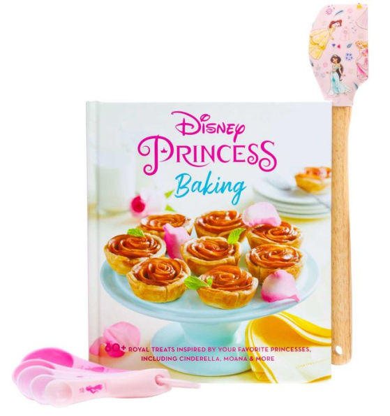 Disney Princess Baking Gift Set Edition: 60+ Royal Treats Inspired by Your Favorite Princesses, Including Cinderella, Moana & More