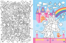 Alternative view 4 of Mindful Sticker By Number: Unicorns: (Sticker Books for Kids, Activity Books for Kids, Mindful Books for Kids)