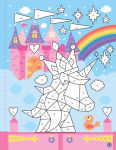 Alternative view 9 of Mindful Sticker By Number: Unicorns: (Sticker Books for Kids, Activity Books for Kids, Mindful Books for Kids)