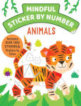 Alternative view 1 of Mindful Sticker By Number: Animals: (Sticker Books for Kids, Activity Books for Kids, Mindful Books for Kids)